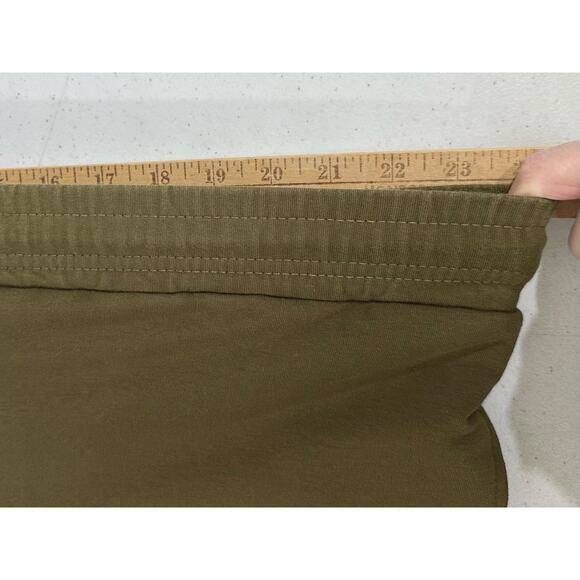 We1Fit Womens Jogger Pants Size XXL Olive Green Drawstring Elastic Waist Terry - Picture 8 of 10